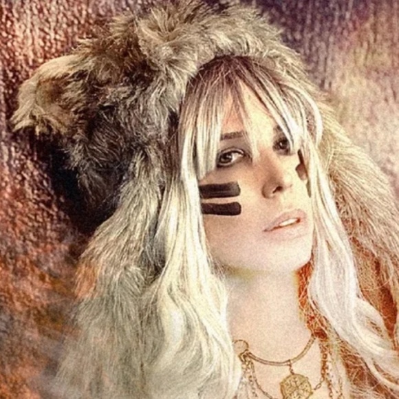 Upcycled Accessories - soft mad max wolf hat